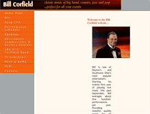 Tablet Screenshot of billcorfield.com